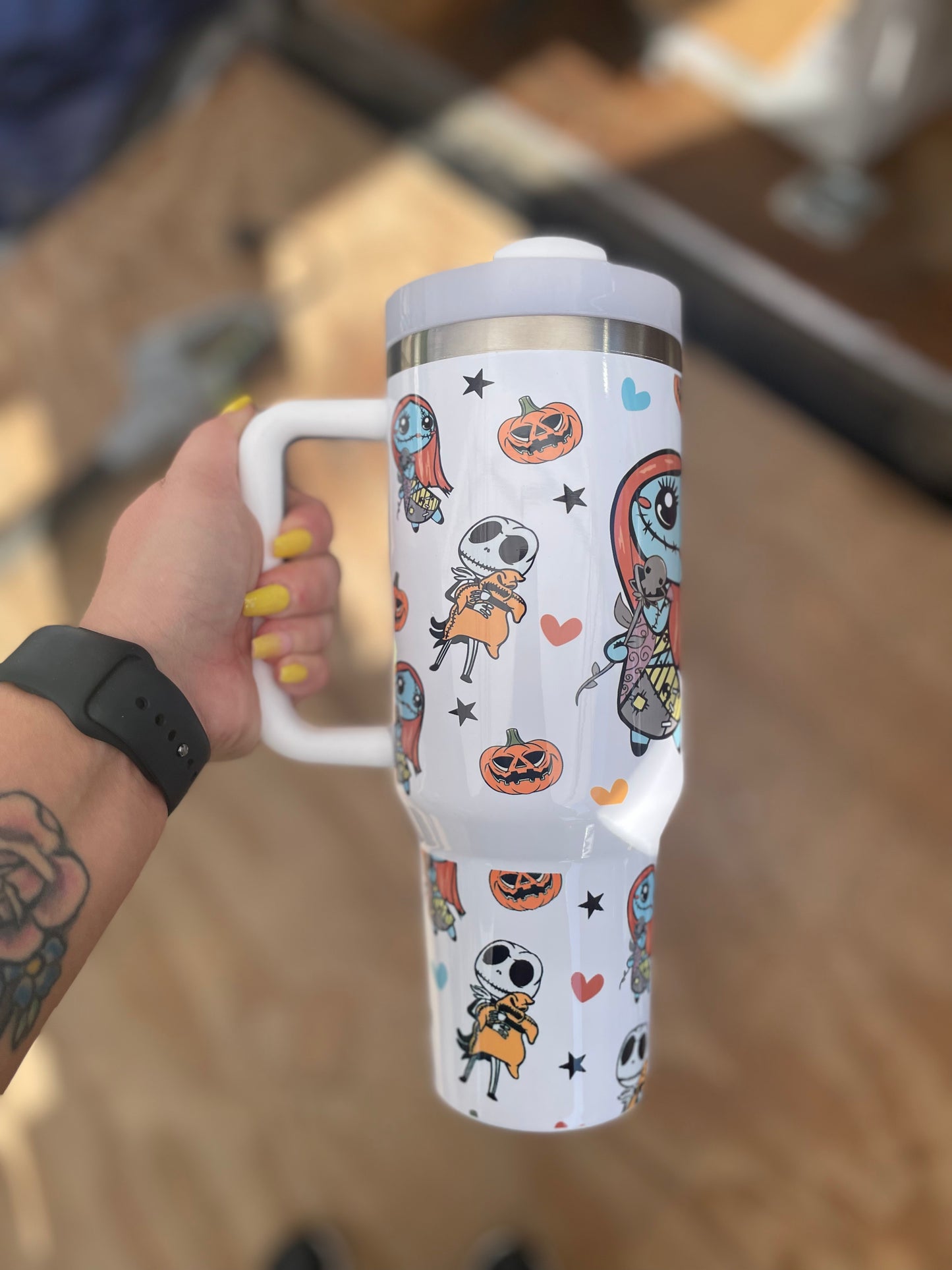 Jack & Sally Cute Characters 40oz