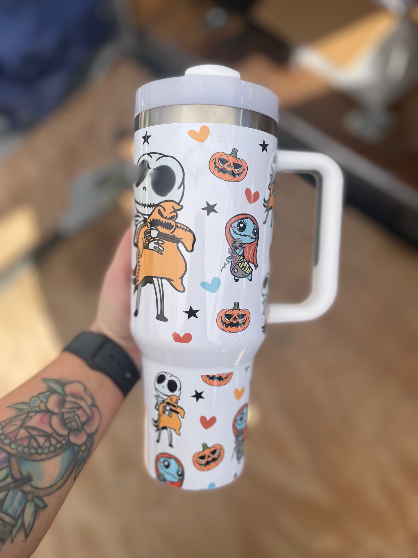 Jack & Sally Cute Characters 40oz