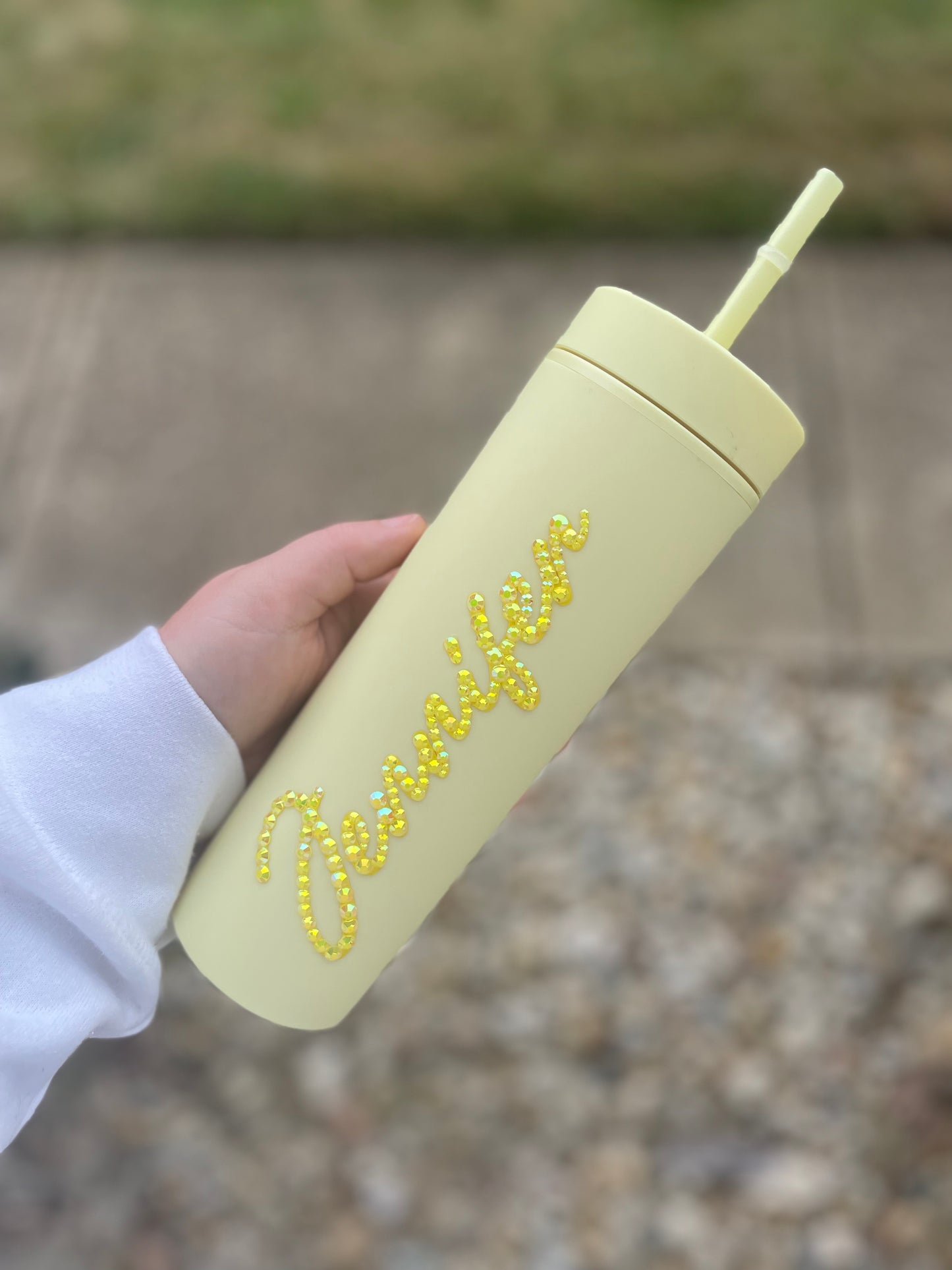 Name Matte Skinny Tumbler