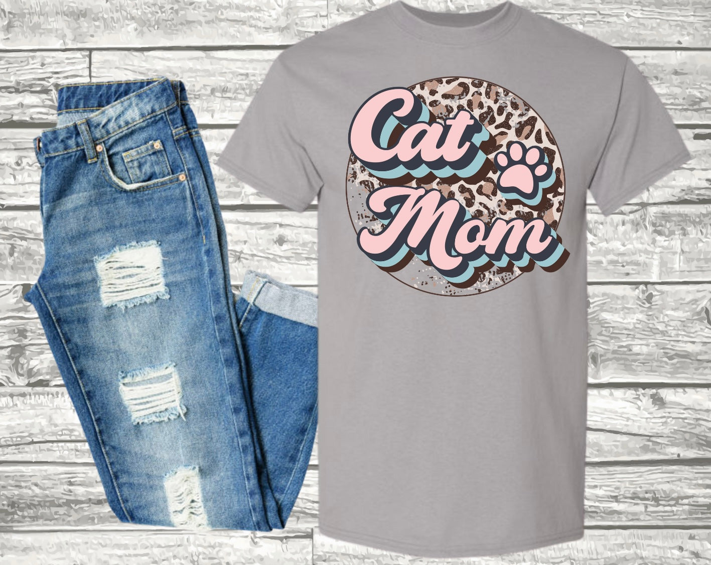 Cat Mom Tee