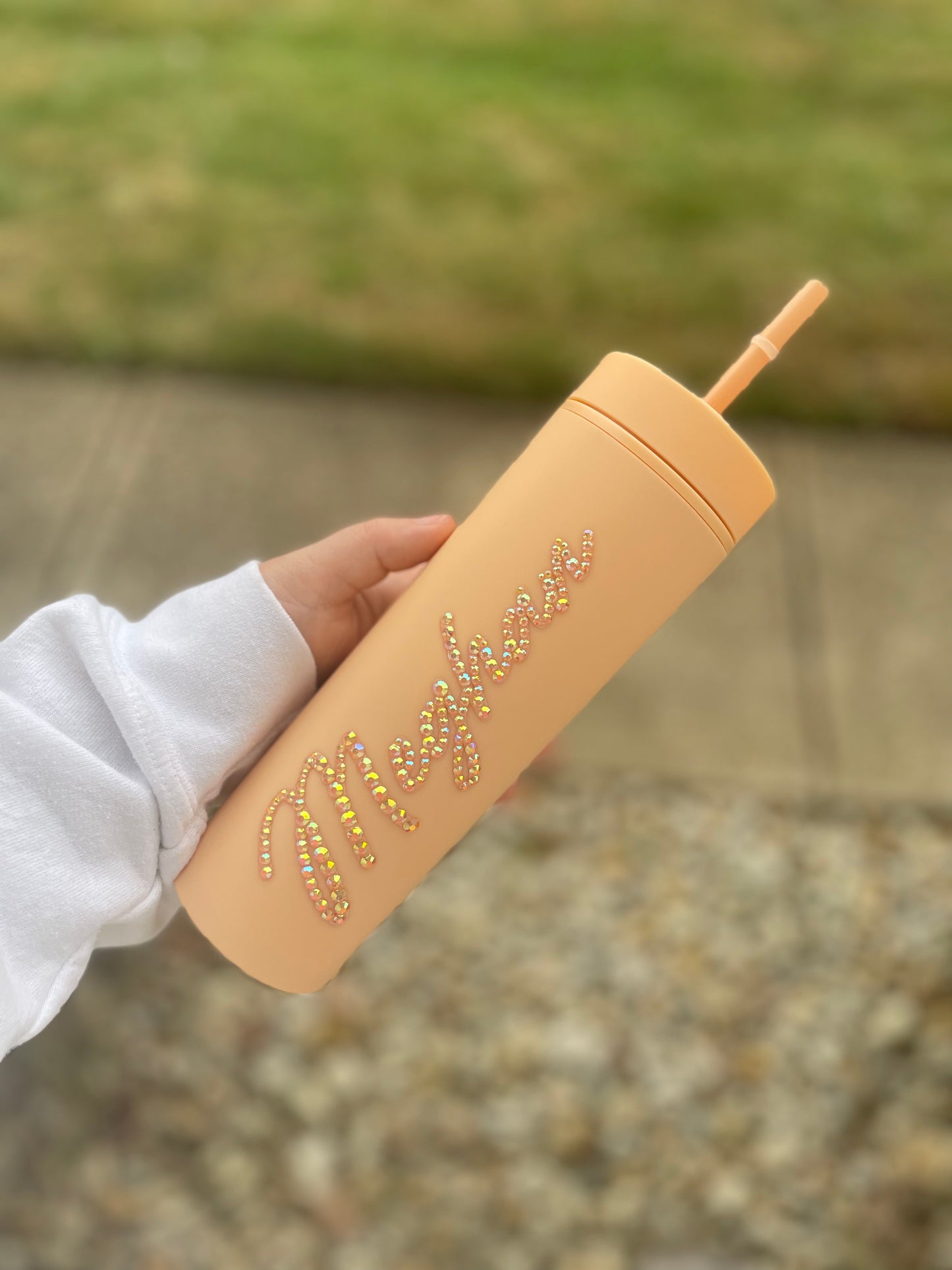 Name Matte Skinny Tumbler