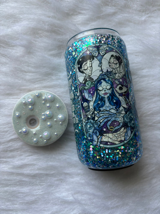 Corpse Bride Snow Globe Tumbler