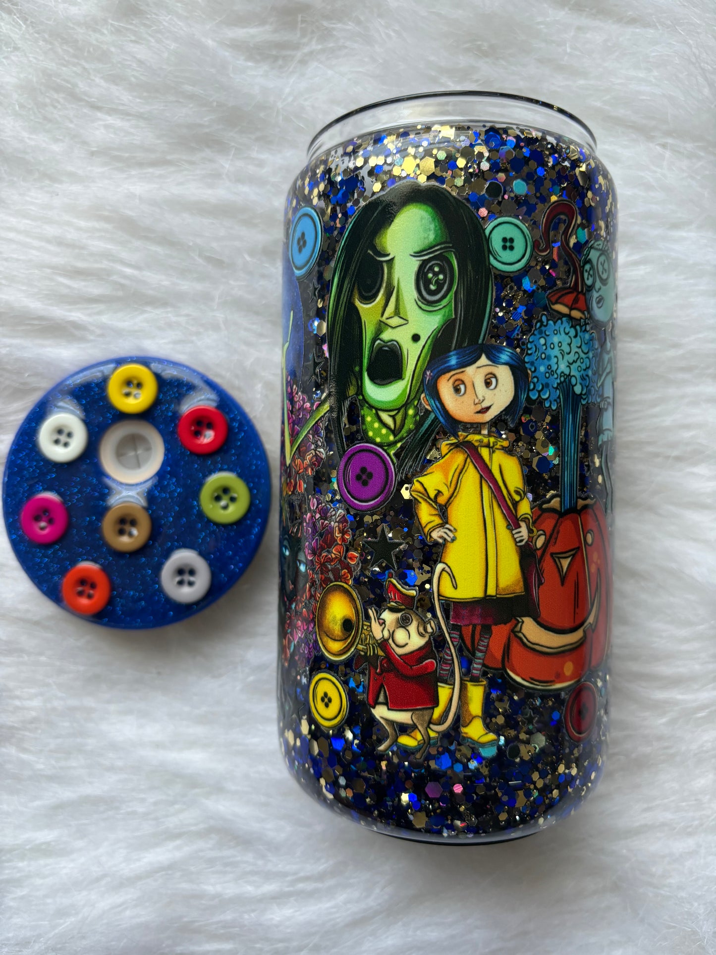 Coraline Snow Globe Tumbler