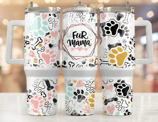 Fur Mama 40oz Tumbler