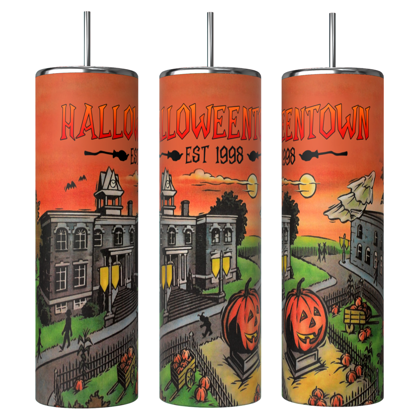 Halloween Town Tumbler