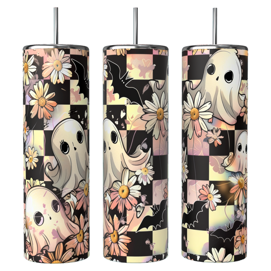 Retro Ghosts Tumbler