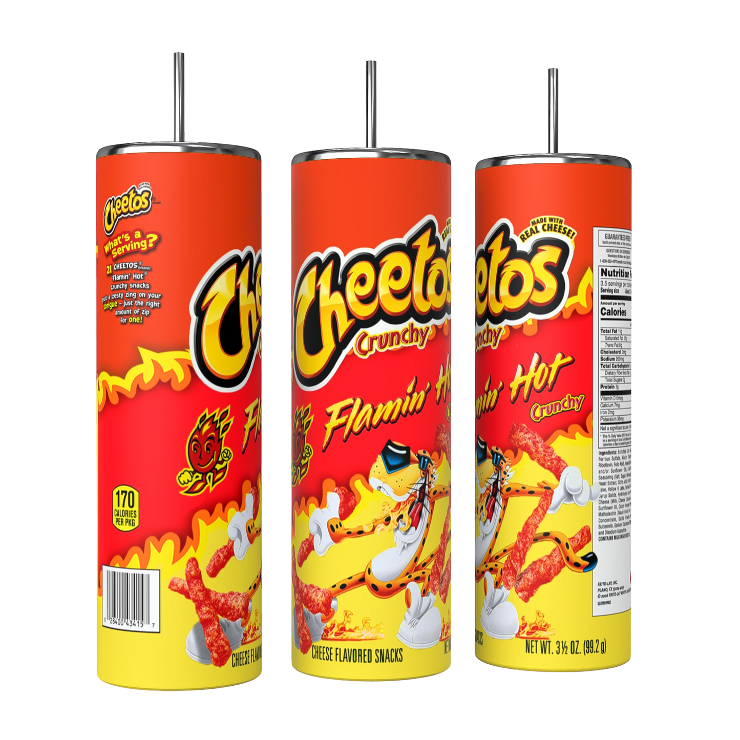 Cheetos Flamin Hot Tumbler