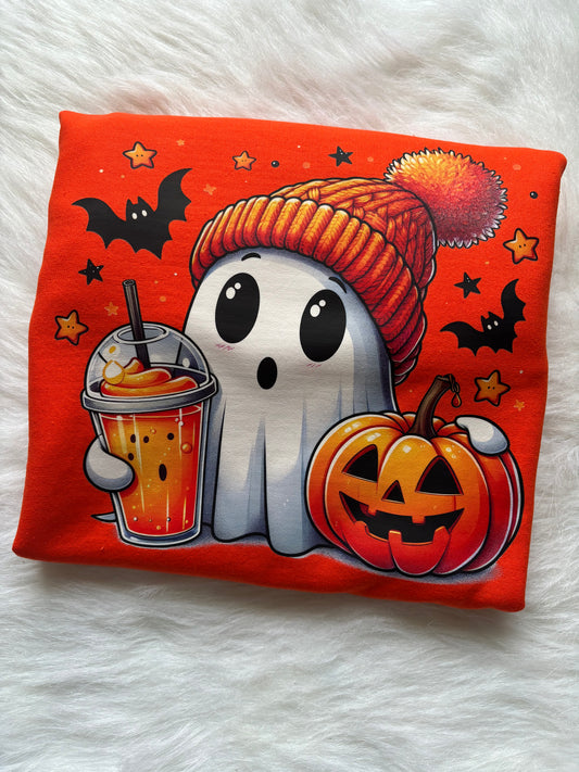 Cute Retro Ghost Top