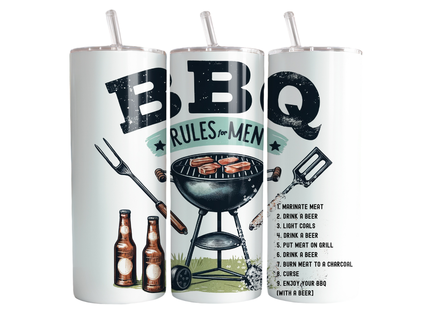 BBQ Rules Tumbler