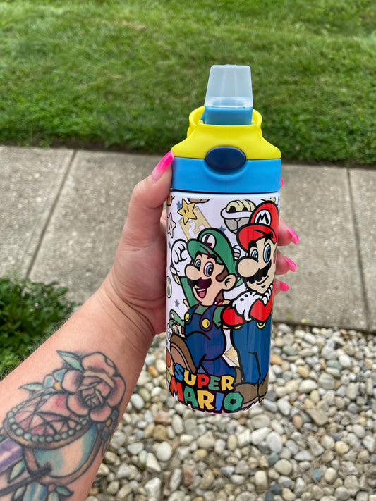 Mario Water Bottle
