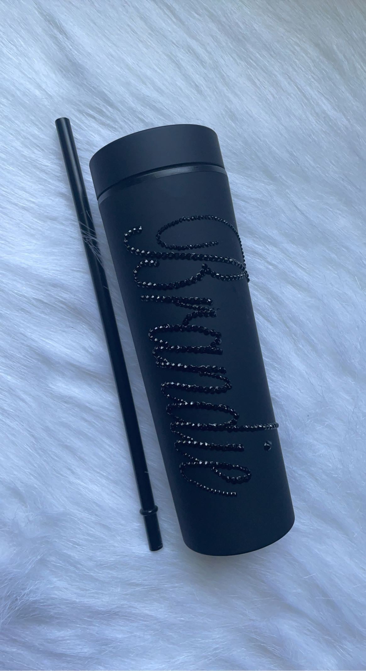 Name Matte Skinny Tumbler