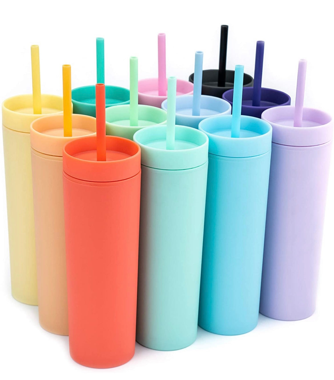 Name Matte Skinny Tumbler