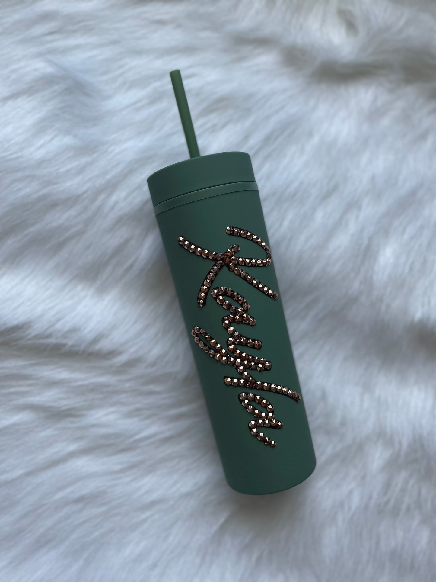 Name Matte Skinny Tumbler